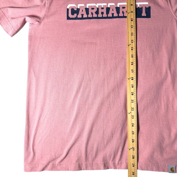 Carhartt Relaxed Fit Big Logo T-shirt Men’s M - Work Streetwear Preppy Casual - Picture 14 of 15